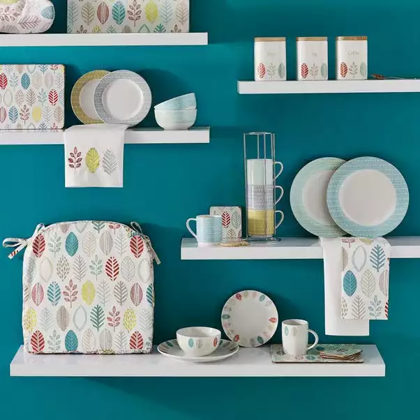 Dunelm Set Of 4 Geo Skandi Stackable Mugs 4 Dunelm Set Of 4 Geo Skandi Stackable Mugs - Image 2