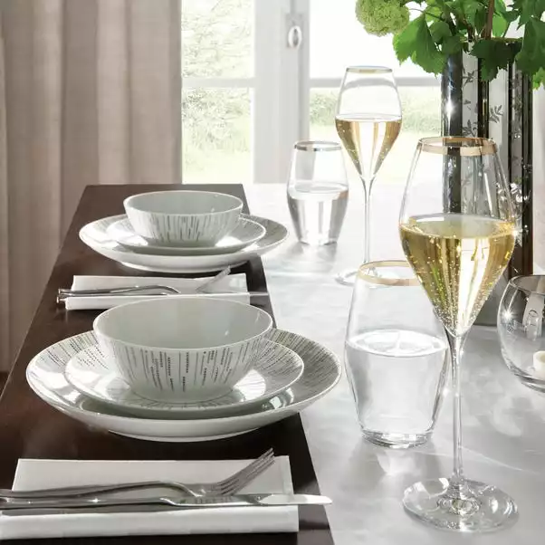 Dunelm Glamour 16 Piece Dinner Set 7 Dunelm Glamour 16 Piece Dinner Set - Image 5