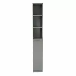 Lloyd Pascal Siena Grey Tall Cabinet -dining room furniture Shop 1000096411 alt02
