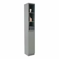 Lloyd Pascal Siena Grey Tall Cabinet -dining room furniture Shop 1000096411 alt03