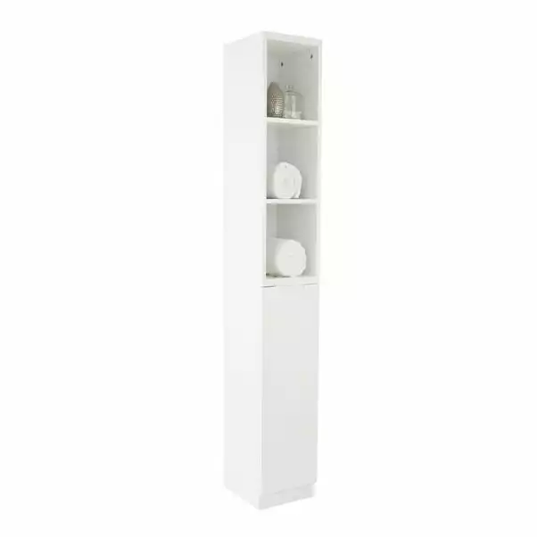 Lloyd Pascal Siena White Tall Cabinet 6 Lloyd Pascal Siena White Tall Cabinet - Image 4