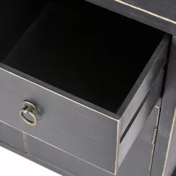 Dunelm Hanna 2 Drawer & 1 Door Chest, Black 11 Dunelm Hanna 2 Drawer & 1 Door Chest, Black -dining room furniture Shop 1000106945 alt03