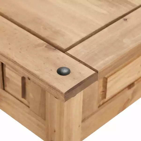 Seconique Corona Pine Coffee Table With Drawer 6 Seconique Corona Pine Coffee Table With Drawer - Image 4