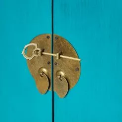 Dunelm Hanna Teal Chest -dining room furniture Shop 1000114456 alt05