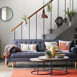 Dunelm Fulton Coffee Nest Of Tables Pine Effect -dining room furniture Shop 1000117131 alt03