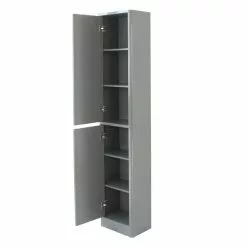 Lloyd Pascal Sicily Grey Tall Cabinet 9 Lloyd Pascal Sicily Grey Tall Cabinet -dining room furniture Shop 1000133511 alt02