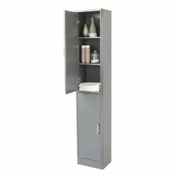 Lloyd Pascal Sicily Grey Tall Cabinet 10 Lloyd Pascal Sicily Grey Tall Cabinet -dining room furniture Shop 1000133511 alt03