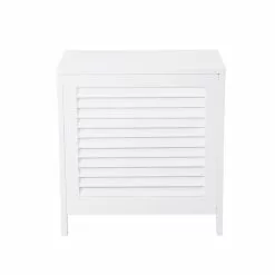 Lloyd Pascal White Tuscany Laundry Hamper -dining room furniture Shop 1000133522 alt03