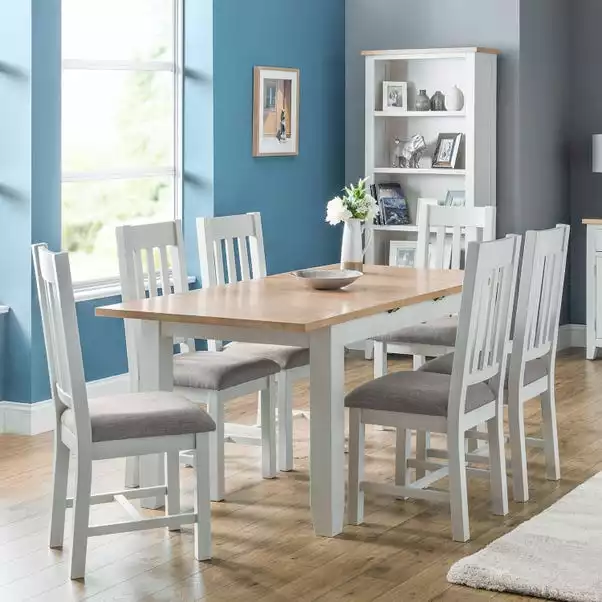 Julian Bowen Richmond Extending Natural Dining Table 7 Julian Bowen Richmond Extending Natural Dining Table - Image 5