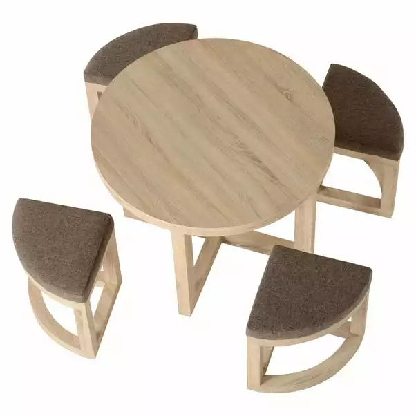 Seconique Cambourne Stowaway Dining Set 6 Seconique Cambourne Stowaway Dining Set - Image 4