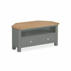 Dunelm Bromley Slate Corner TV Stand 10 Dunelm Bromley Slate Corner TV Stand -dining room furniture Shop 1000152521 alt02