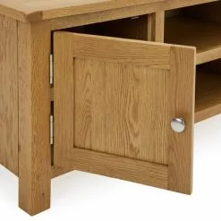 Dunelm Bromley Wide TV Unit Oak -dining room furniture Shop 1000157737 alt05