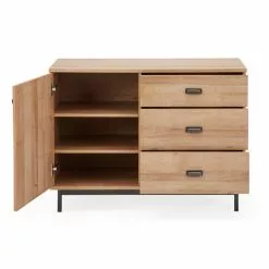 Dunelm Fulton Oak Effect Small Sideboard -dining room furniture Shop 1000157785 alt02