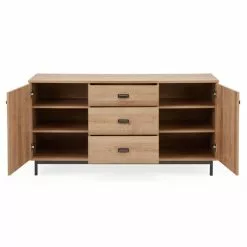 Dunelm Fulton Oak Effect Large Sideboard -dining room furniture Shop 1000157788 alt02