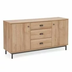 Dunelm Fulton Oak Effect Large Sideboard -dining room furniture Shop 1000157788 alt03