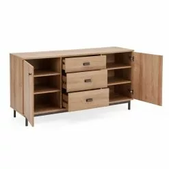 Dunelm Fulton Oak Effect Large Sideboard -dining room furniture Shop 1000157788 alt04