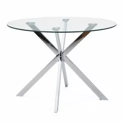 Dunelm Lumia Glass Round Table 10 Dunelm Lumia Glass Round Table -dining room furniture Shop 1000157901 alt02