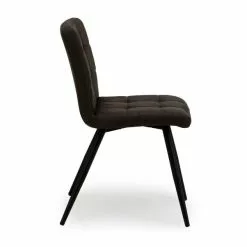 Dunelm Porter Set Of 2 Dining Chairs Grey Microsuede 12 Dunelm Porter Set Of 2 Dining Chairs Grey Microsuede -dining room furniture Shop 1000157983 alt04