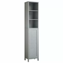 Lloyd Pascal Grey Tuscany Tall Cabinet -dining room furniture Shop 1000161867 alt02