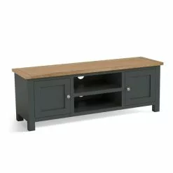 Dunelm Bromley Black Wide TV Stand 10 Dunelm Bromley Black Wide TV Stand -dining room furniture Shop 1000162403 alt02