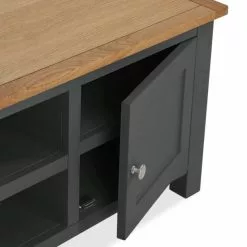 Dunelm Bromley Black Wide TV Stand 12 Dunelm Bromley Black Wide TV Stand -dining room furniture Shop 1000162403 alt04