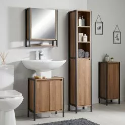 Lloyd Pascal Industrial Under Sink Unit -dining room furniture Shop 1000169011 alt05