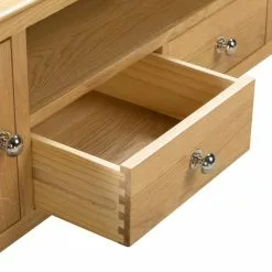 Julian Bowen Cotswold Widescreen TV Unit -dining room furniture Shop 1000169298 alt03