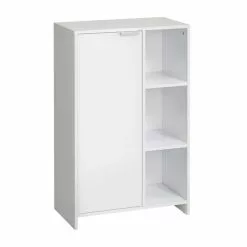 Lloyd Pascal Jaxon White Console Unit With Open Shelves 13 Lloyd Pascal Jaxon White Console Unit With Open Shelves -dining room furniture Shop 1000182102 alt05