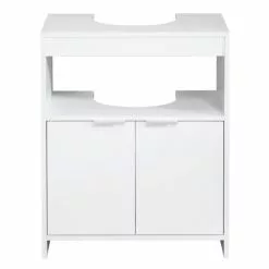 Lloyd Pascal Jaxon White Under Sink Unit With Open Shelf 12 Lloyd Pascal Jaxon White Under Sink Unit With Open Shelf -dining room furniture Shop 1000182103 alt04