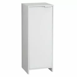 Lloyd Pascal Jaxon White Single Door Floor Cabinet With Adjustable Shelf 11 Lloyd Pascal Jaxon White Single Door Floor Cabinet With Adjustable Shelf -dining room furniture Shop 1000182105 alt03