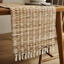 The Edited Life Banana Leaf Table Runner -dining room furniture Shop 1000182762 alt02