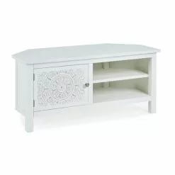 Dunelm Samira Corner TV Unit -dining room furniture Shop 1000183002 alt03