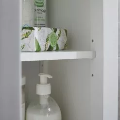 Lloyd Pascal Palermo Cane White Single Door Cabinet -dining room furniture Shop 1000185509 alt02