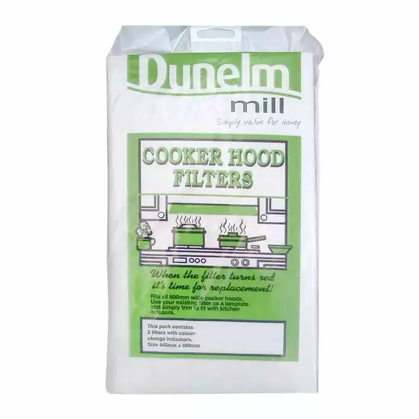 Dunelm Pack Of Two Universal Colour Change Extractor Hood Filters 2 Dunelm Pack Of Two Universal Colour Change Extractor Hood Filters