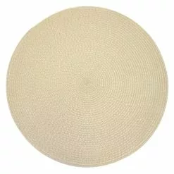Dunelm Set Of 4 Round Woven Placemats