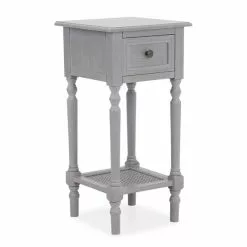 Dunelm Lucy Cane Grey Telephone Table 11 Dunelm Lucy Cane Grey Telephone Table -dining room furniture Shop 30267545 alt04