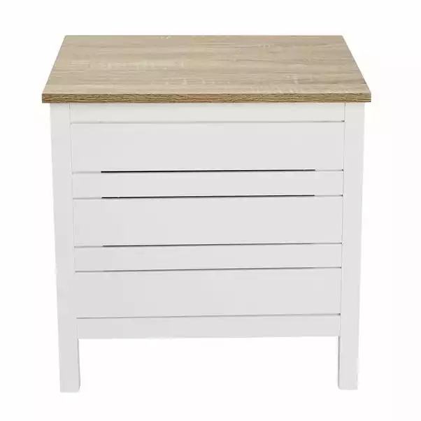 Lloyd Pascal Amalfi White Laundry Hamper 3 Lloyd Pascal Amalfi White Laundry Hamper