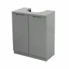 Lloyd Pascal Siena Grey Bathroom Vanity Unit
