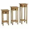 Seconique Corona Pine Set Of 3 Plant Stands 2 Seconique Corona Pine Set Of 3 Plant Stands -dining room furniture Shop 30498958