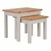 Dunelm Bromley Grey Nest Of Tables -dining room furniture Shop 30609624