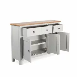 Dunelm Bromley Grey Large Sideboard 11 Dunelm Bromley Grey Large Sideboard -dining room furniture Shop 30609625 alt05