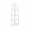Lloyd Pascal White 4 Tier Corner Shelving Unit 1 Lloyd Pascal White 4 Tier Corner Shelving Unit -dining room furniture Shop 30634092