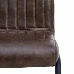 Dunelm Felix Set Of 2 Cantilever Faux Leather Dining Chairs -dining room furniture Shop 30645852 alt04