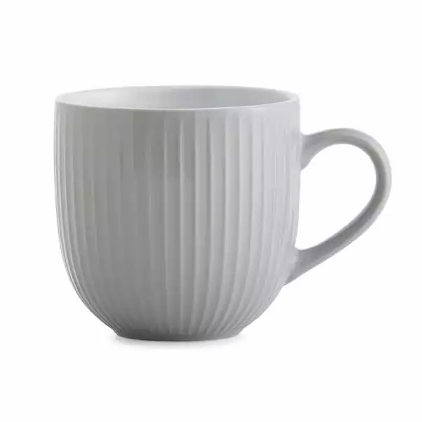 Dunelm Pale Grey Lyon Mug 3 Dunelm Pale Grey Lyon Mug