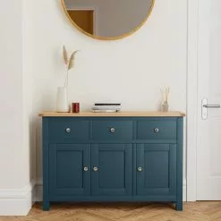 Dunelm Bromley Blue Large Sideboard