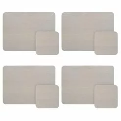 Dunelm Set Of 4 Naturals Placemats & Coasters