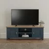 Dunelm Bromley Blue Wide TV Stand -dining room furniture Shop 30685238
