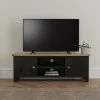 Dunelm Bromley Black Wide TV Stand 1 Dunelm Bromley Black Wide TV Stand -dining room furniture Shop 30685239