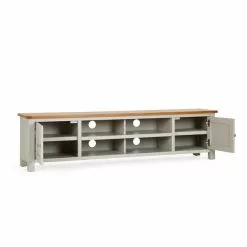 Dunelm Bromley Grey Extra Wide TV Stand -dining room furniture Shop 30685245 alt04