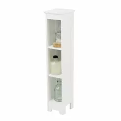 Lloyd Pascal White 3 Tier Slim Shelf Caddy